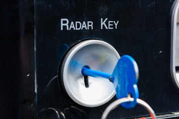 RADAR key from the National Key Scheme, used to open thousands of disabled toilets across the UK.