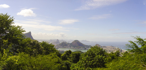 Fototapeta na wymiar Chinese View in Rio de Janeiro Brazil