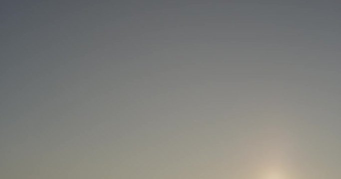 Tilt down, Yi Sun-Sin bridge at sunset