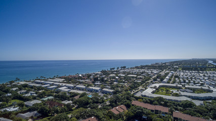 Aerial View of Delray Beach, Florida