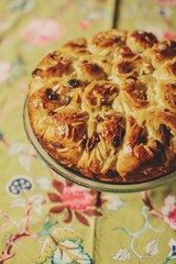 Fruit and nut home baked brioche loaf
