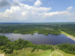 Aerial View from the Woodlands, Texas, USA