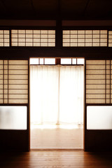 古民家　障子