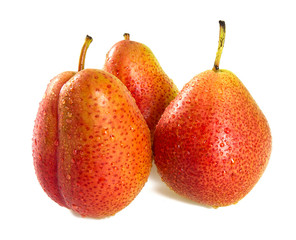 beautiful ripe pears