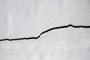 old white cracked wall background