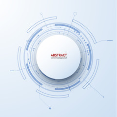 Abstract science vector background