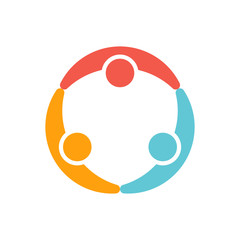 Naklejka premium People Care Logo
