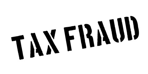 Tax Fraud rubber stamp. Grunge design with dust scratches. Effects can be easily removed for a clean, crisp look. Color is easily changed.