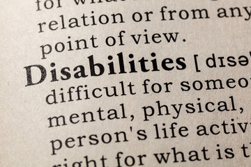 definition of Disabilities