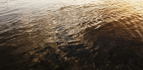 Abenstimmung am Fluss