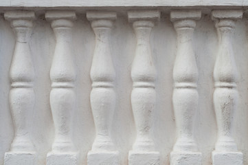 Fototapeta premium exterior stucco mouldings in the form of a column