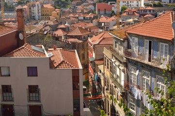 The old town of Porto