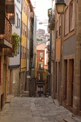 Fototapeta na wymiar The streets of Porto