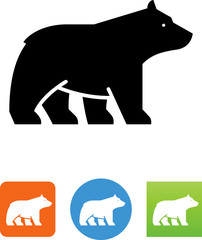 Bear Icon - Illustration