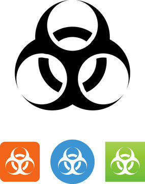 Biohazard Icon - Illustration