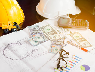 Equipment for Engineers, Money, Graph, Chart of Engineers