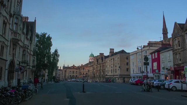 OXFORD, UNITED KINGDOM - JUNE 28, 2015-  Broad Street