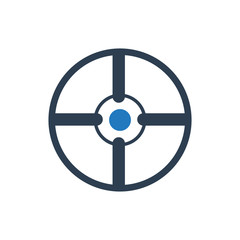 Obraz premium Target Icon