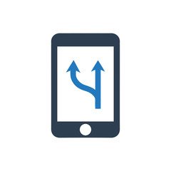 Mobile Direction Icon