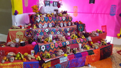 Ofrenda Dia de muertos 