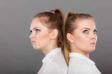 girls going through conflict in their relationship