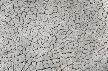 Dried and Cracked ground,Cracked surface,Dry soil in arid areas.