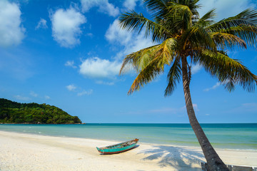 Seascape of Phu Quoc island in Vietnam