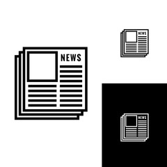 Newspaper Vector Icon