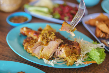 spicy chicken grilled