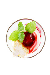 Dessert in a bowl