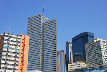 Fototapeta na wymiar modern office building in downtown district of Dallas