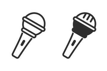 Microphone vector icon.