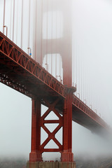 Golden Gate Bridge in San Francisco. California. USA