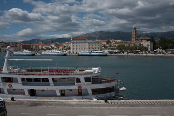Port de Split en Croatie