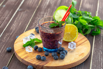 blueberry smoothies
