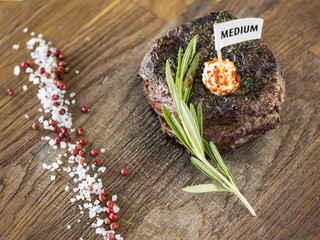 Grilled filet mignon