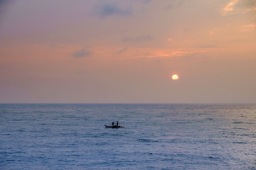 Fishing in the morning