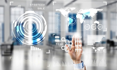 Concept of using modern technologies for business globalization and networking