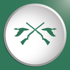 Hunting club logo icon