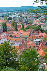 Fototapeta na wymiar Ljubljana is the capital of Slovenia, Europe.
