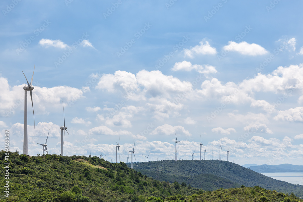 Wall mural new energy of wind power