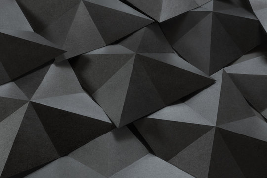 Black and white geometric shapes © Allusioni
