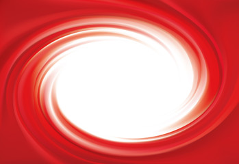 Vector swirling red backdrop. Juice of red fruits