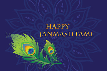 Fototapeta na wymiar Happy Janmashtami. Dahi handi on Janmashtami, celebrating birth of Krishna