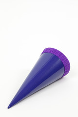 Colorful school cone for first day of school