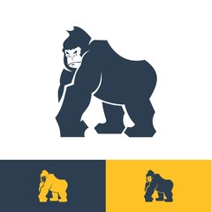Gorilla Logo Illustration