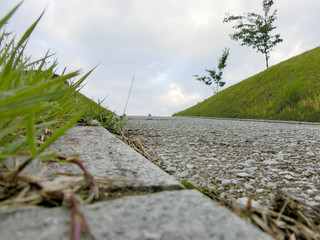 石畳の坂道