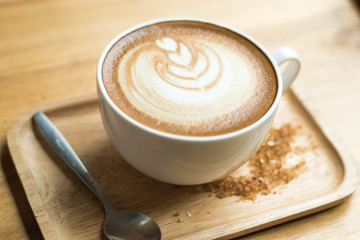 Coffee cappuccino cup of coffee.