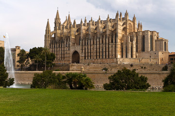 Fototapeta premium Kathedrale der Heiligen Maria, Mallorca