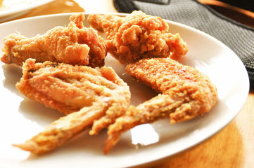 fried chicken wings